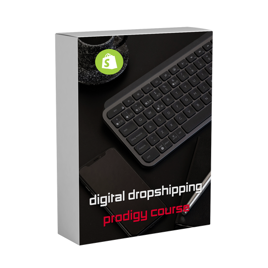 Digital Dropshipping Prodigy Course + Bonus: Shopify Store